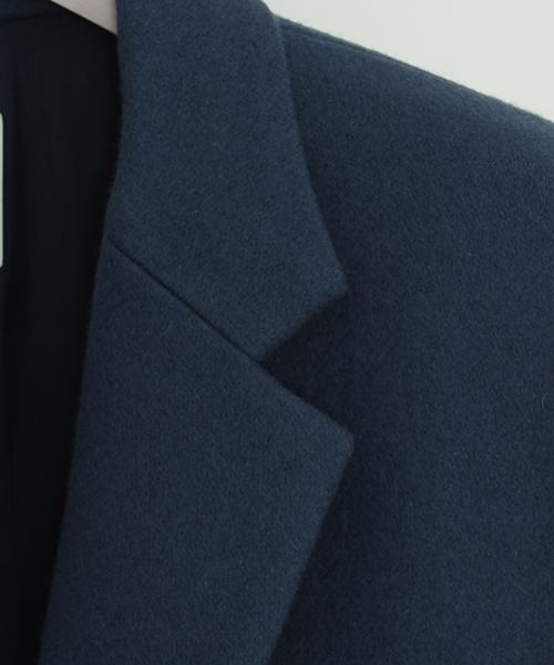 UNITED TOKYO（ユナイテッドトウキョウ）の「メリノメルトンチェスターコート（チェスターコート・メンズ・ブラック/ブラウン/グリーン/ブルー/グレー・3/1/2）」の6枚目の写真
