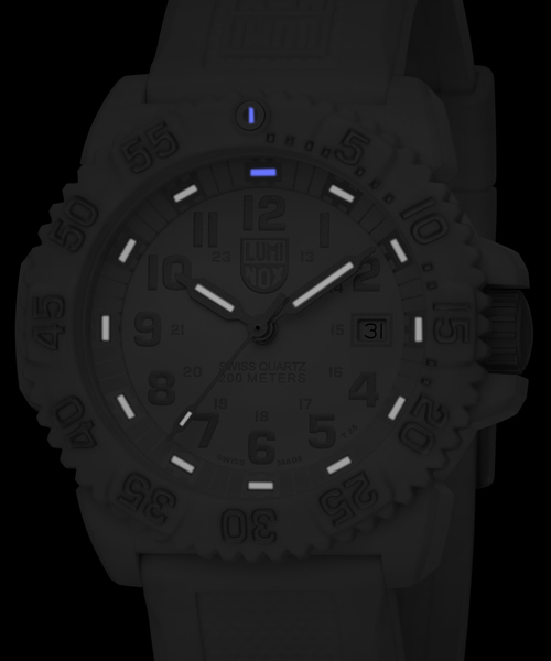 LUMINOX(ルミノックス)の「LUMINOX 3057 WHITE OUT SNOW PATROL (アナログ腕時計・メンズ・ホワイト・FREE)」の7枚目の写真