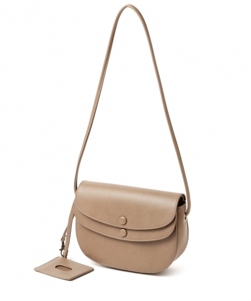 studio CLIP（スタディオクリップ）の「2フラップパスケース付きショルダーバッグ（ショルダーバッグ・レディース・ブラック/ベージュ/その他2・FREE）」の3枚目の写真