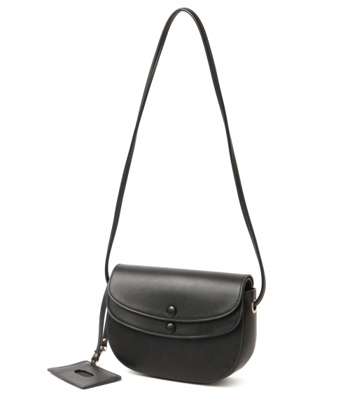 studio CLIP（スタディオクリップ）の「2フラップパスケース付きショルダーバッグ（ショルダーバッグ・レディース・ブラック/ベージュ/その他2・FREE）」の2枚目の写真