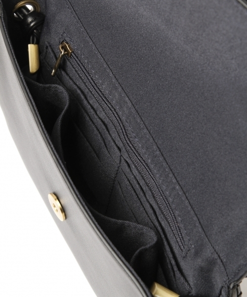 studio CLIP（スタディオクリップ）の「2フラップパスケース付きショルダーバッグ（ショルダーバッグ・レディース・ブラック/ベージュ/その他2・FREE）」の6枚目の写真