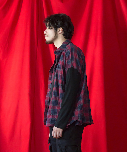 VIRGOwearworks（ヴァルゴウェアワークス）の「GUITARIST DOLMAN SHIRTS（シャツ/ブラウス・メンズ・ブラック/レッド/ブルー・4/2/3）」の7枚目の写真