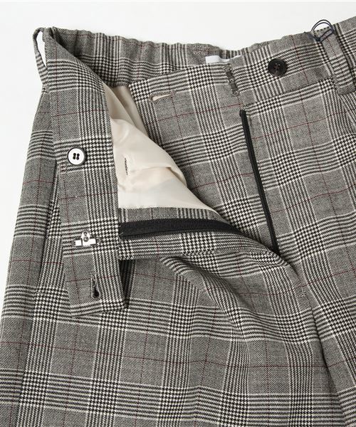 HELIOPOLE(エリオポール)の「グレンチェック ワイドパンツ(その他パンツ・レディース・グレー・38/36)」の6枚目の写真