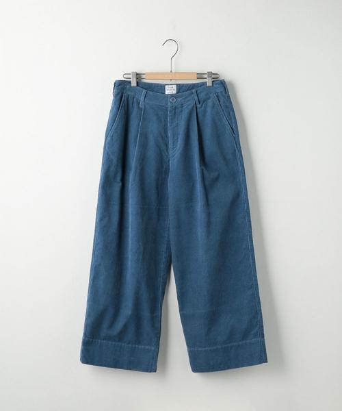 coen（コーエン）の「サマーコーデュロイワイドパンツ（その他パンツ・レディース・オフホワイト/ベージュ/ライム/コバルトブルー・MEDIUM/SMALL/LARGE）」の10枚目の写真