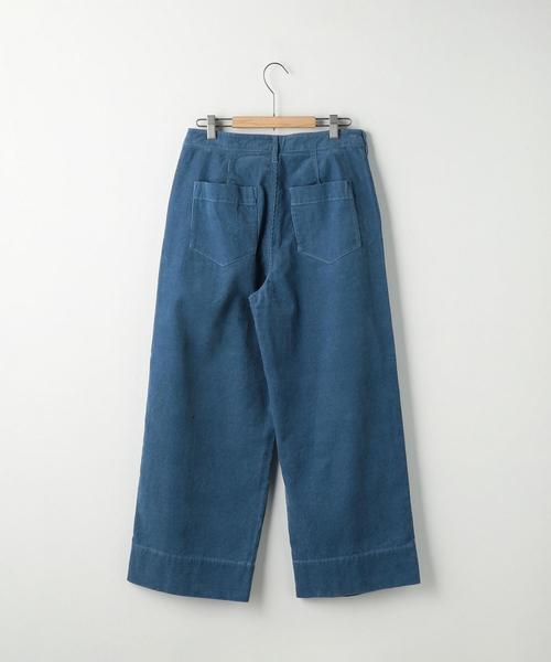 coen（コーエン）の「サマーコーデュロイワイドパンツ（その他パンツ・レディース・オフホワイト/ベージュ/ライム/コバルトブルー・MEDIUM/SMALL/LARGE）」の9枚目の写真