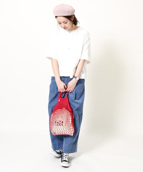 coen（コーエン）の「サマーコーデュロイワイドパンツ（その他パンツ・レディース・オフホワイト/ベージュ/ライム/コバルトブルー・MEDIUM/SMALL/LARGE）」の11枚目の写真