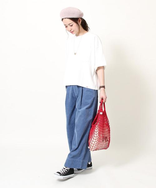 coen（コーエン）の「サマーコーデュロイワイドパンツ（その他パンツ・レディース・オフホワイト/ベージュ/ライム/コバルトブルー・MEDIUM/SMALL/LARGE）」の22枚目の写真