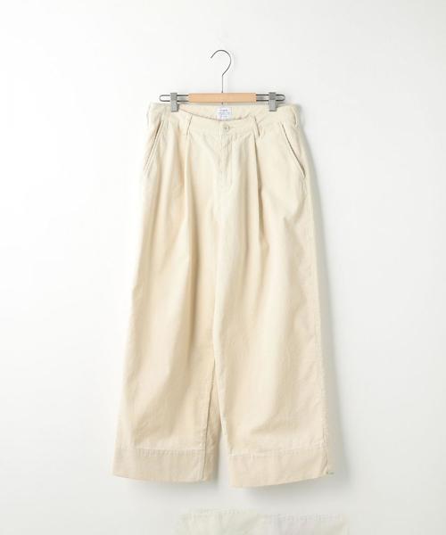 coen（コーエン）の「サマーコーデュロイワイドパンツ（その他パンツ・レディース・オフホワイト/ベージュ/ライム/コバルトブルー・MEDIUM/SMALL/LARGE）」の19枚目の写真