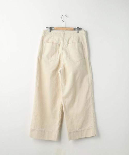 coen（コーエン）の「サマーコーデュロイワイドパンツ（その他パンツ・レディース・オフホワイト/ベージュ/ライム/コバルトブルー・MEDIUM/SMALL/LARGE）」の18枚目の写真