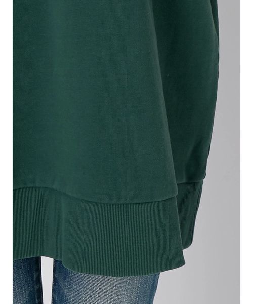 Ungrid（アングリッド）の「ビッグルーズロゴスウェット（スウェット・レディース・ライトグレー/ブラック/グリーン・FREE）」の13枚目の写真