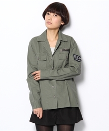 WEGO | ミリタリーLSシャツ(シャツ/ブラウス)