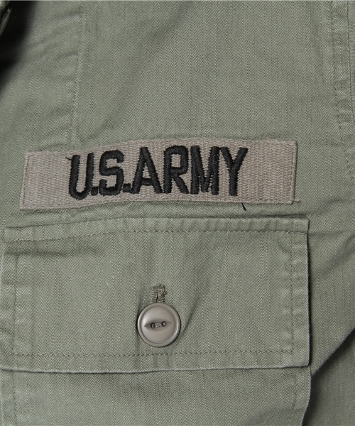 WEGO(ウィゴー)の「ミリタリーLSシャツ(シャツ/ブラウス・レディース・カーキ・FREE)」の8枚目の写真
