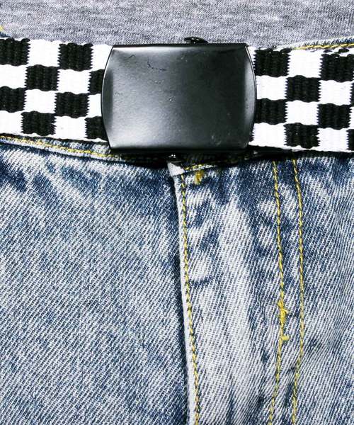 8(eight)(エイト)の「デニム ショートパンツ ベルト付き ハーフパンツ(その他パンツ・メンズ・ホワイト/ブラック/インディゴブルー/ケミカルウォッシュ・MEDIUM/LARGE)」の12枚目の写真