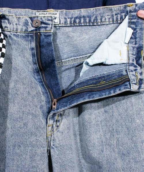 8(eight)(エイト)の「デニム ショートパンツ ベルト付き ハーフパンツ(その他パンツ・メンズ・ホワイト/ブラック/インディゴブルー/ケミカルウォッシュ・MEDIUM/LARGE)」の22枚目の写真