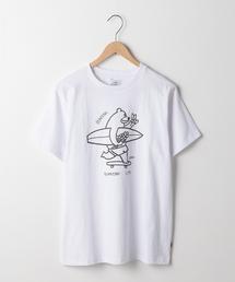 coen | USAコットンベアプリントTシャツ(Tシャツ/カットソー)