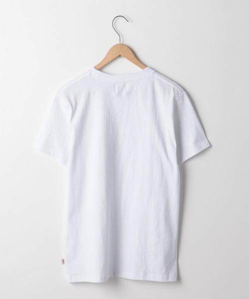 coen（コーエン）の「USAコットンベアプリントTシャツ（Tシャツ/カットソー・メンズ・ホワイト/オリーブ・MEDIUM/X-LARGE/SMALL/LARGE）」の6枚目の写真