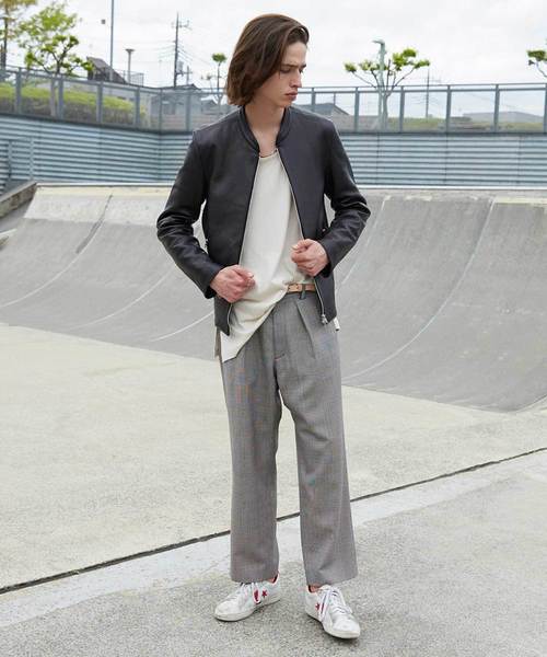 LIDNM(リドム)の「LIDnM / リドム ラムレザーシングルライダース lm01812lth001-09(ライダースジャケット・メンズ・ブラック・SMALL/MEDIUM/LARGE)」の7枚目の写真