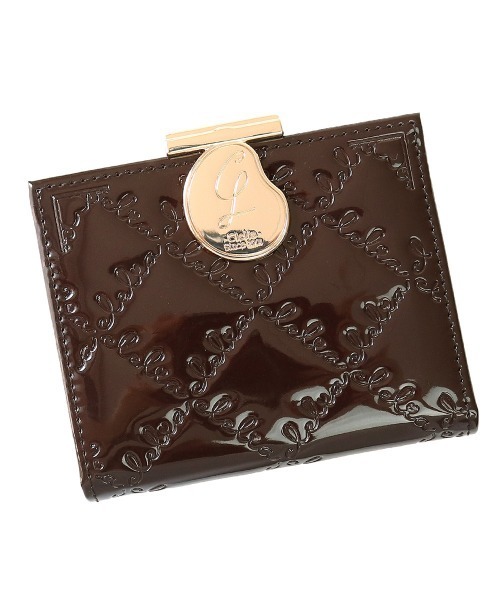 Clelia(クレリア)の「エナメルがま口二つ折りミニ財布(財布・レディース・ブラック/ブラウン/ベージュ/ミント/ベビーピンク/レッド・ONE SIZE)」の17枚目の写真