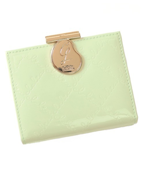 パールエナメル 二つ折り財布 サマンサタバサプチチョイス Samantha Thavasa Petit Choice パール