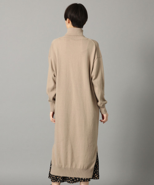 LOWRYS FARM（ローリーズファーム）の「１２Ｇタートルスリットワンピース　820531（ワンピース・レディース・ブラック/ベージュ/グリーン・FREE）」の6枚目の写真