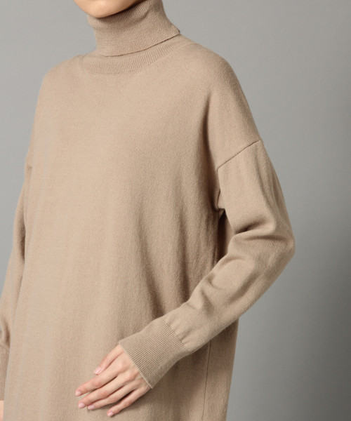 LOWRYS FARM（ローリーズファーム）の「１２Ｇタートルスリットワンピース　820531（ワンピース・レディース・ブラック/ベージュ/グリーン・FREE）」の8枚目の写真