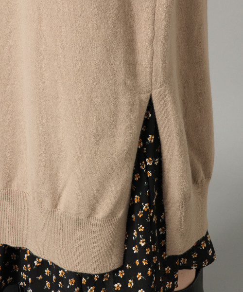 LOWRYS FARM（ローリーズファーム）の「１２Ｇタートルスリットワンピース　820531（ワンピース・レディース・ブラック/ベージュ/グリーン・FREE）」の10枚目の写真