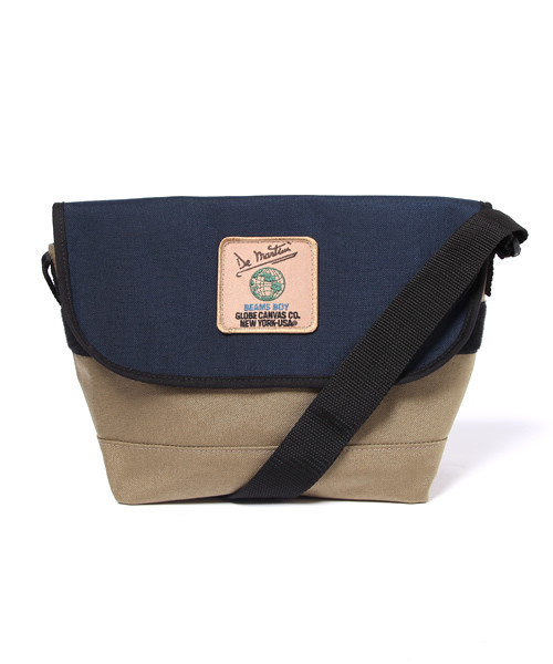 BEAMS BOY(ビームスボーイ)の「DeMartini×BEAMS BOY / 2トーン メッセンジャー (メッセンジャーバッグ・レディース・ブラック系その他/ベージュ系その他/ブルー系その他・ONE SIZE)」の3枚目の写真
