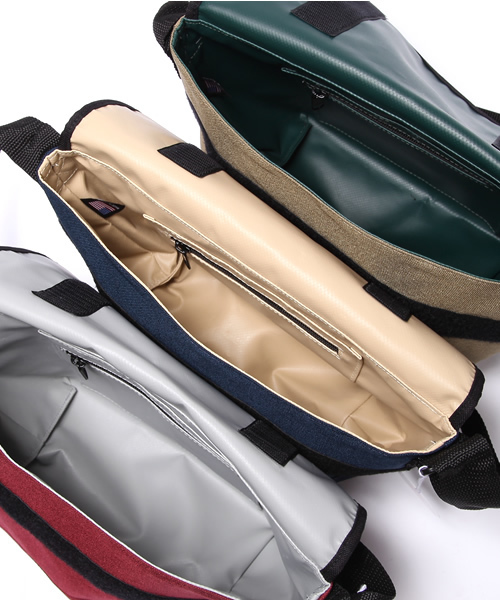 BEAMS BOY(ビームスボーイ)の「DeMartini×BEAMS BOY / 2トーン メッセンジャー (メッセンジャーバッグ・レディース・ブラック系その他/ベージュ系その他/ブルー系その他・ONE SIZE)」の12枚目の写真