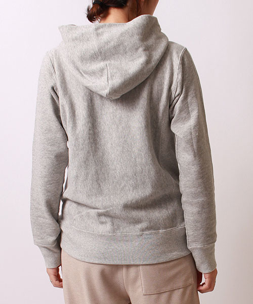 Champion（チャンピオン）の「[CHAMPION/チャンピオン] プルオーバーパーカー（スウェット・レディース・オフホワイト/ベージュ/グレー/ピンク/ブラック/ブラウン/キャメル・M）」の11枚目の写真