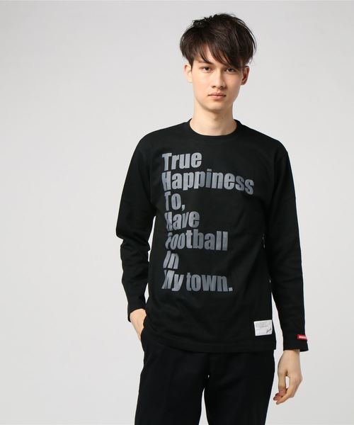 GRANDE.F.P.メッセージプリント長袖Tシャツ GRANDE.F.P.メッセージプリント長袖Tシャツ