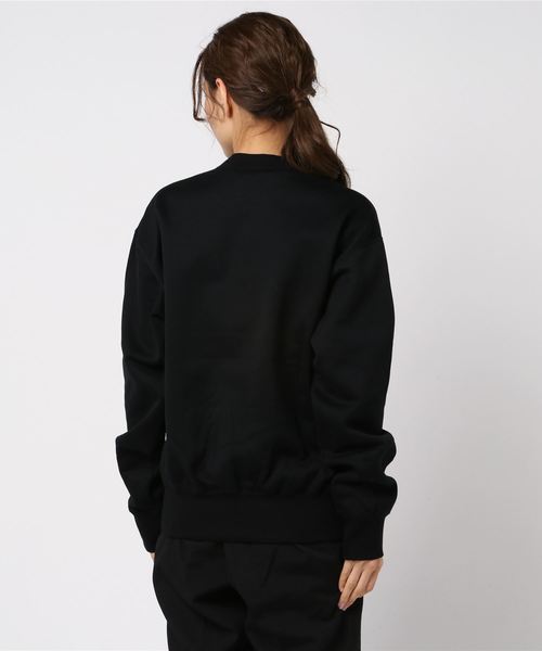 JOHN LAWRENCE SULLIVAN（ジョンローレンスサリバン）の「SWEAT ZIPPED PULLOVER SHIRT（スウェット・レディース・ブラック/イエロー・MEDIUM）」の3枚目の写真