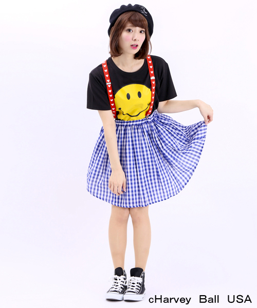 WEGO(ウィゴー)の「WEGO/ギンガムチェックミドルスカート(スカート・レディース・ブラック/ブルー/レッド・FREE)」の14枚目の写真