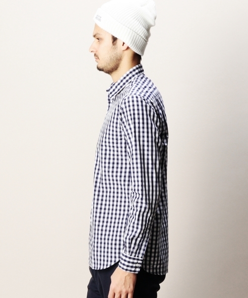 BEAUTY&YOUTH UNITED ARROWS（ビューティーアンドユースユナイテッドアローズ）の「BY ブルー/パターン レギュラーカラー シャツ◆（シャツ/ブラウス・メンズ・その他2/その他1・X-LARGE/MEDIUM/SMALL/X-SMALL/LARGE）」の5枚目の写真