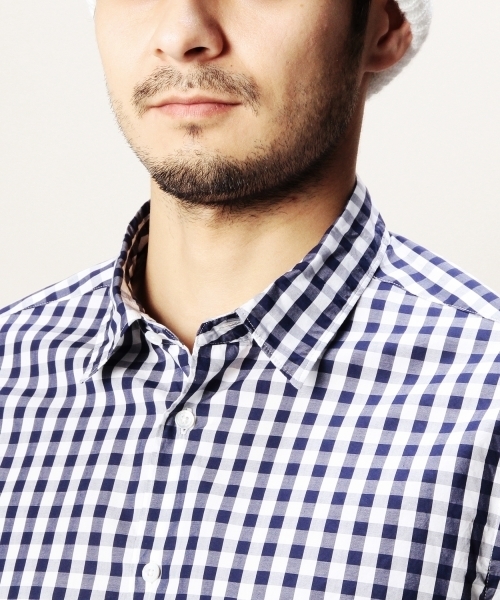 BEAUTY&YOUTH UNITED ARROWS（ビューティーアンドユースユナイテッドアローズ）の「BY ブルー/パターン レギュラーカラー シャツ◆（シャツ/ブラウス・メンズ・その他2/その他1・X-LARGE/MEDIUM/SMALL/X-SMALL/LARGE）」の9枚目の写真