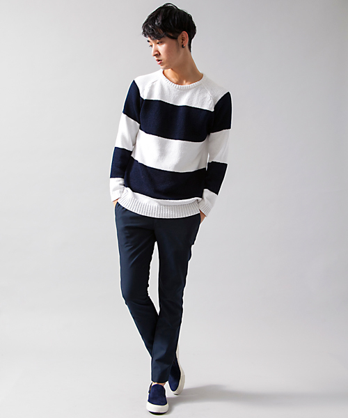 BEAUTY&YOUTH UNITED ARROWS（ビューティーアンドユースユナイテッドアローズ）の「by T/R ノープリーツ スキニー パンツ◆（スラックス・メンズ・ネイビー/その他1/グレー・LARGE/MEDIUM/SMALL/X-LARGE）」の5枚目の写真