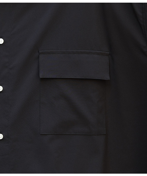 JUNRED（ジュンレッド）の「【AIR DRY/エアードライ】ビッグシャツ（シャツ/ブラウス・メンズ・ブラック/ライトグレー/ダークブラウン/ネイビー・M/L）」の11枚目の写真