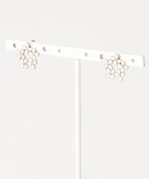 カヤ | 【カヤ】小花ブーケピアス(ピアス（両耳用）)