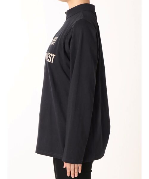 jouetie（ジュエティ）の「グランジチョーカーロンT（Tシャツ/カットソー・レディース・ブラック/パープル/オフホワイト・MEDIUM）」の5枚目の写真