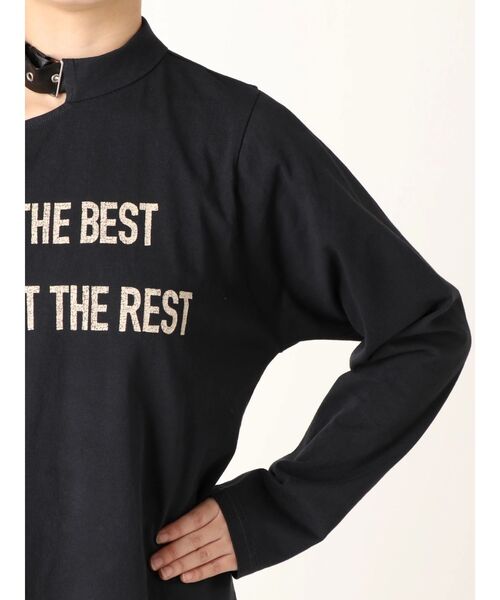 jouetie（ジュエティ）の「グランジチョーカーロンT（Tシャツ/カットソー・レディース・ブラック/パープル/オフホワイト・MEDIUM）」の8枚目の写真