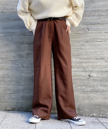 PAGEBOY | セットアップ ウールライクタックパンツ(その他パンツ)