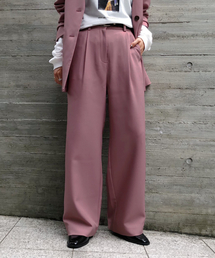 PAGEBOY | セットアップ ウールライクタックパンツ(その他パンツ)