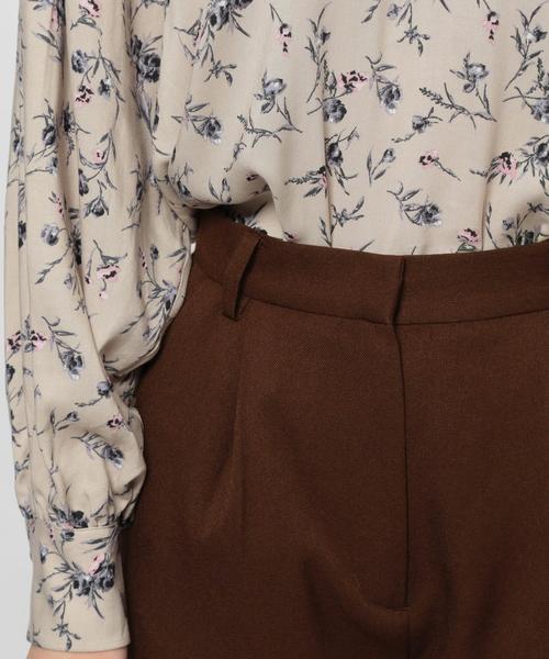 PAGEBOY（ページボーイ）の「セットアップ ウールライクタックパンツ（その他パンツ・レディース・ダークブラウン/グレイッシュベージュ/チャコールグレー/ピンク/ブラック・SMALL/MEDIUM）」の16枚目の写真