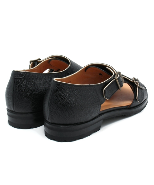 International Gallery BEAMS（インターナショナルギャラリービームス）の「FLATTELLI　GIACOMETTI  / TRIM MONK SANDAL（サンダル・メンズ・ブラック・41.5/42/39.5/41）」の3枚目の写真