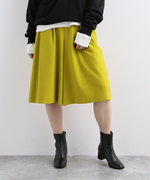 JOURNAL STANDARD(ジャーナルスタンダード)の「ハイツイストウールキュロット(パンツ)」|レモンイエロー