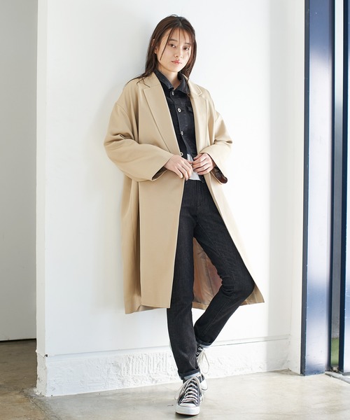 AMERICAN HOLIC（アメリカンホリック）の「柔らかブラックデニムＧジャン ＊（デニムジャケット・レディース・ブラック・MEDIUM/LARGE）」の3枚目の写真