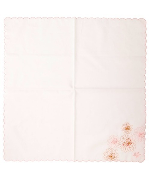 PAUL&JOE（ポールアンドジョー）の「ハンカチ(クリザンテーム/L)/ポール&ジョー（ハンカチ/ハンドタオル・レディース・ブルー/ホワイト/ピンク/ネイビー/アイボリー・FREE）」の10枚目の写真