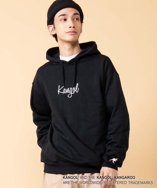 KANGOL(カンゴール)の「∴WEGO/KANGOL別注ビッグシルエットプルパーカー(パーカー・メンズ・ブラック/サックスブルー/ベージュ/ホワイト・MEDIUM/LARGE)」の20枚目の写真