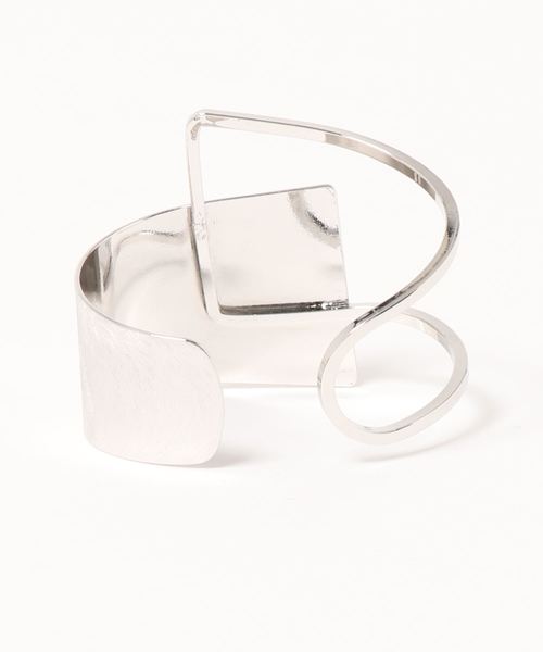 florist(フローリスト)の「2種展開特殊ライン加工のワイドバングル(バングル/リストバンド・レディース・シルバー系その他/ゴールド系その他/シルバー系その他2/ゴールド系その他2・FREE)」の10枚目の写真