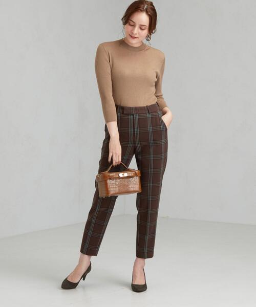 green label relaxing（グリーンレーベルリラクシング）の「[1_OF MINE] ◆FFC スティック パンツ（その他パンツ・レディース・ブラウン/その他2/ブラック/ベージュ/その他1・34/36/38/40/42）」の11枚目の写真