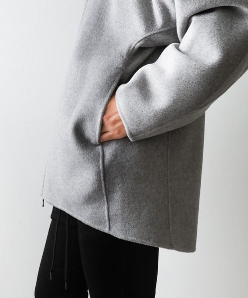 ATTACHMENT（アタッチメント）の「カシミア混ダブルフェイスビーバー